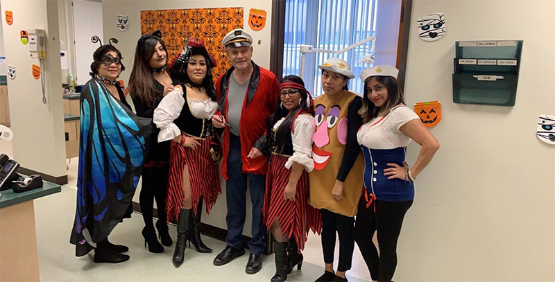 Mid Wilshire Dentistry Staff Halloween