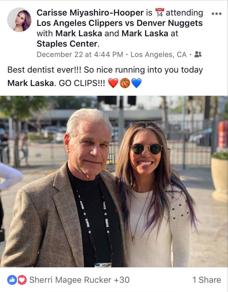 Dr. Laska Facebook Testimonial